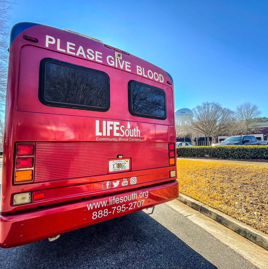 LifeSouth Capture BUS LifeSouth Bloodmobile