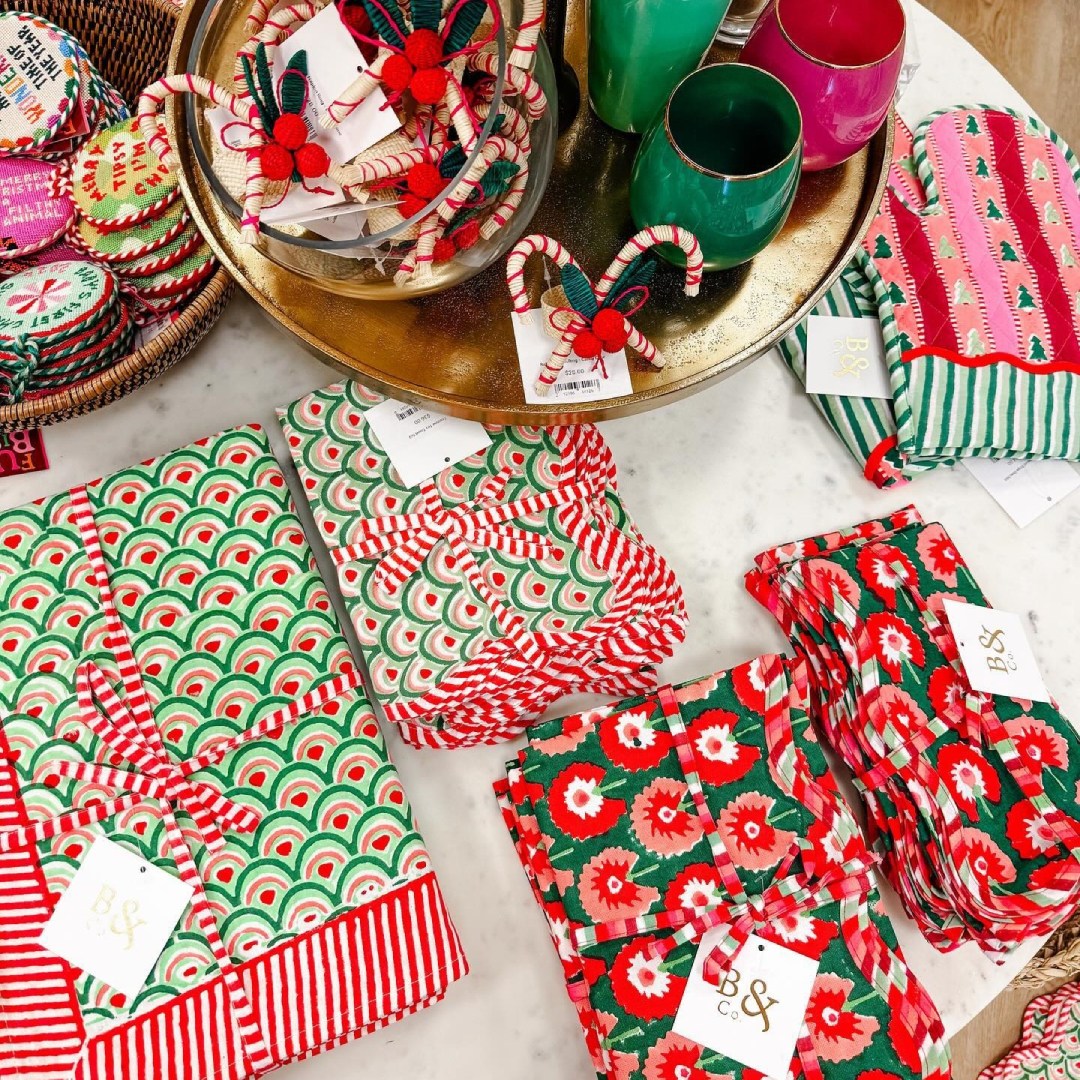 Holiday decor from Barnett & Co.