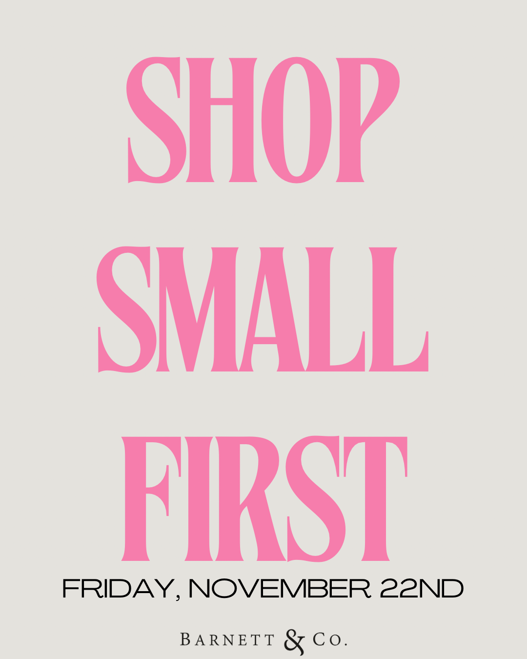 Celebrate Pink Friday at Barnett &amp; Co. icon