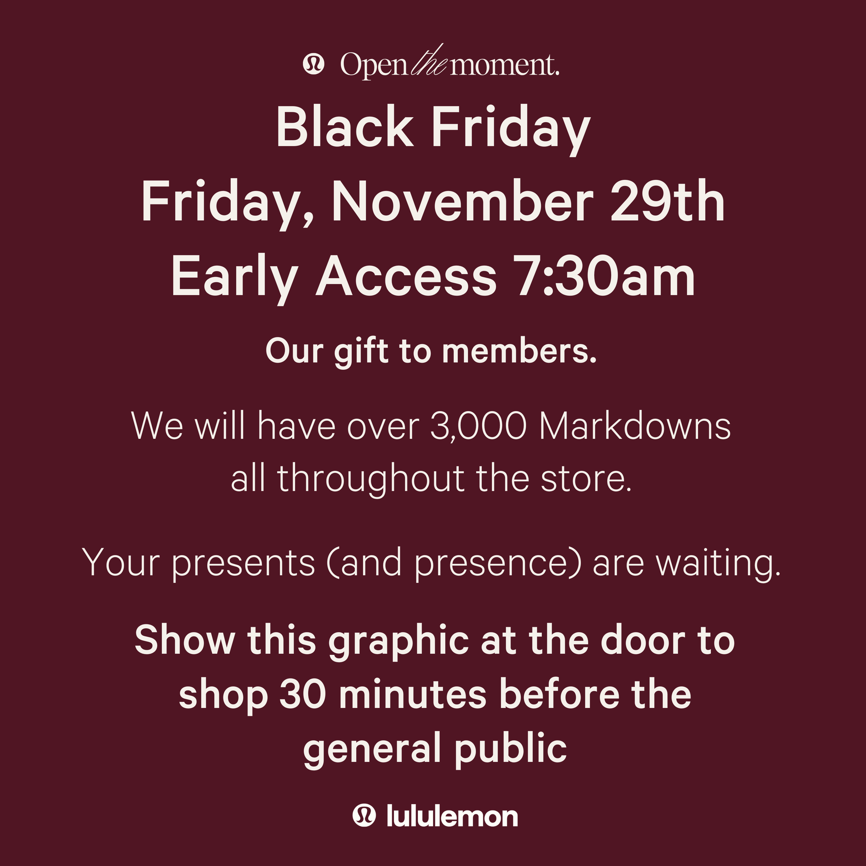 lululemon Black Friday Deals icon