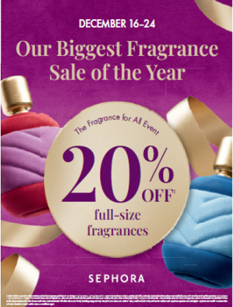 Biggest Fragrance Sale of the Year! icon