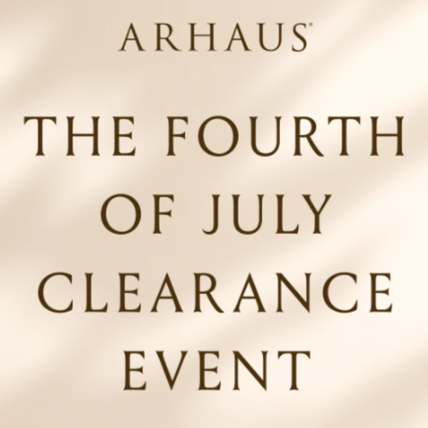 Fourth of July Clearance Event icon