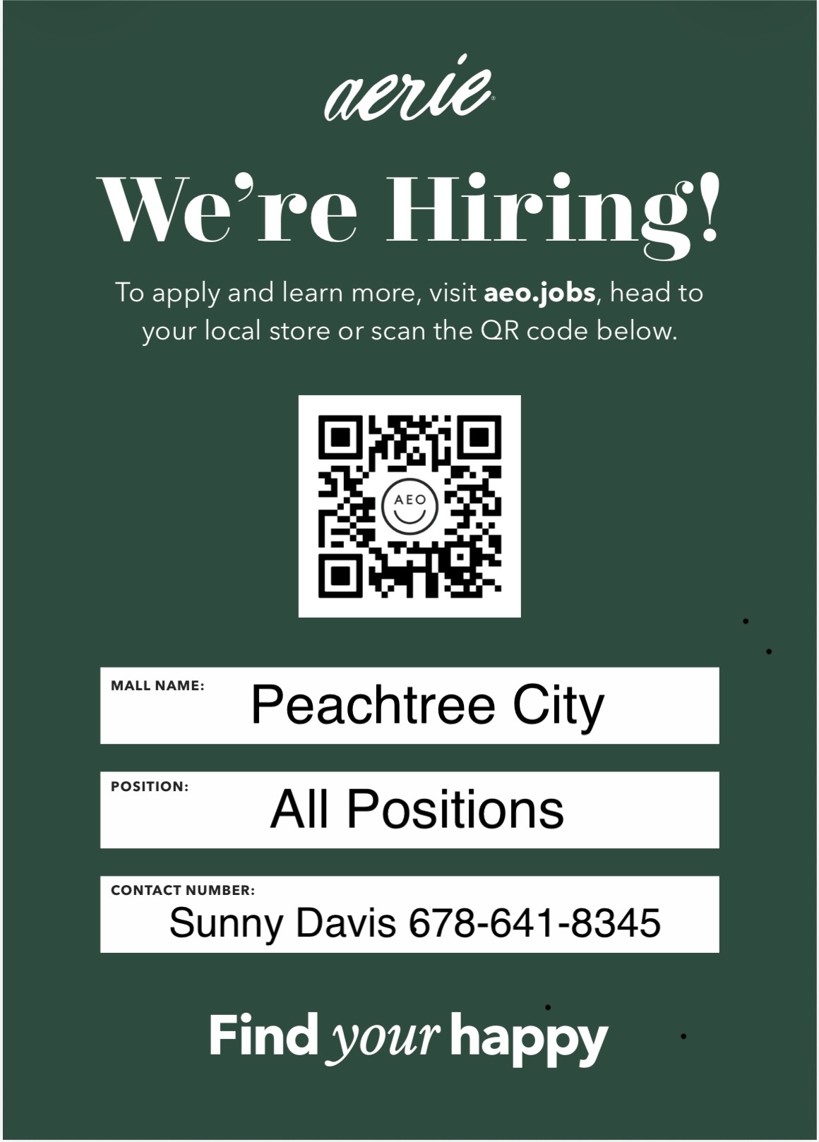 Aerie: All Positions